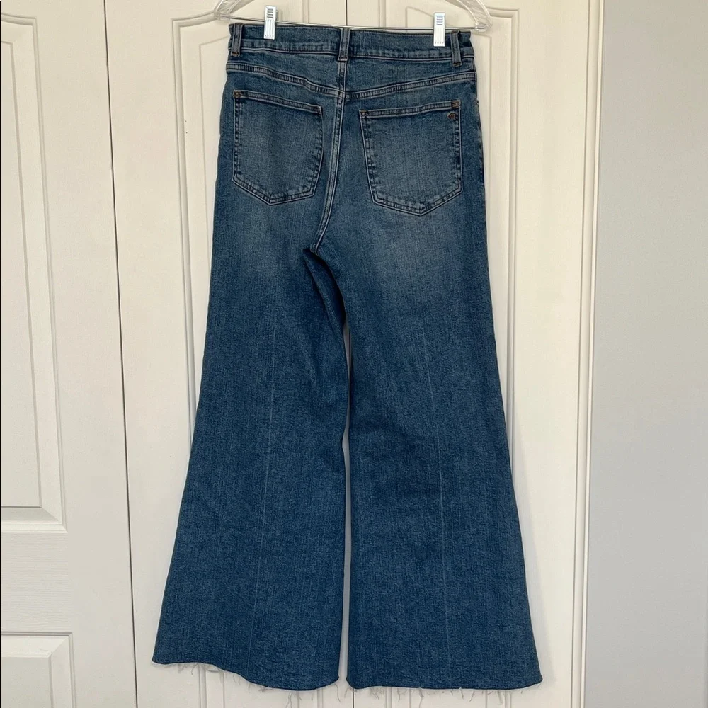 Madewell Flared Wide Leg Crop 28 Tall - Picture 4 of 4
